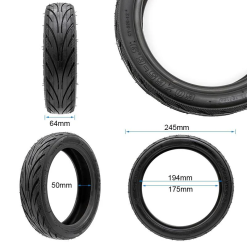 Alternative view of eWHEEL 60/65-6.9  ΕΛΑΣΤΙΚΟ TUBELESS CITYROAD ΓΙΑ ΗΛΕΚΤΡΙΚΑ ΠΑΤΙΝΙΑ NINEBOT MAX G2/G65 CMM102