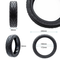 Alternative view of EWHEEL 60/65-6.9 TUBELESS GEL EDITION ΕΛΑΣΤΙΚΟ ΓΙΑ ΗΛΕΚΤΡΙΚΑ ΠΑΤΙΝΙΑ NINEBOT MAX G2/MAX G65 CMM103