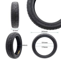 Alternative view of EWHEEL 60/65-6.9 TUBELESS ΕΛΑΣΤΙΚΟ ΓΙΑ ΗΛΕΚΤΡΙΚΑ ΠΑΤΙΝΙΑ NINEBOT MAX G2/MAX G65 CMM104