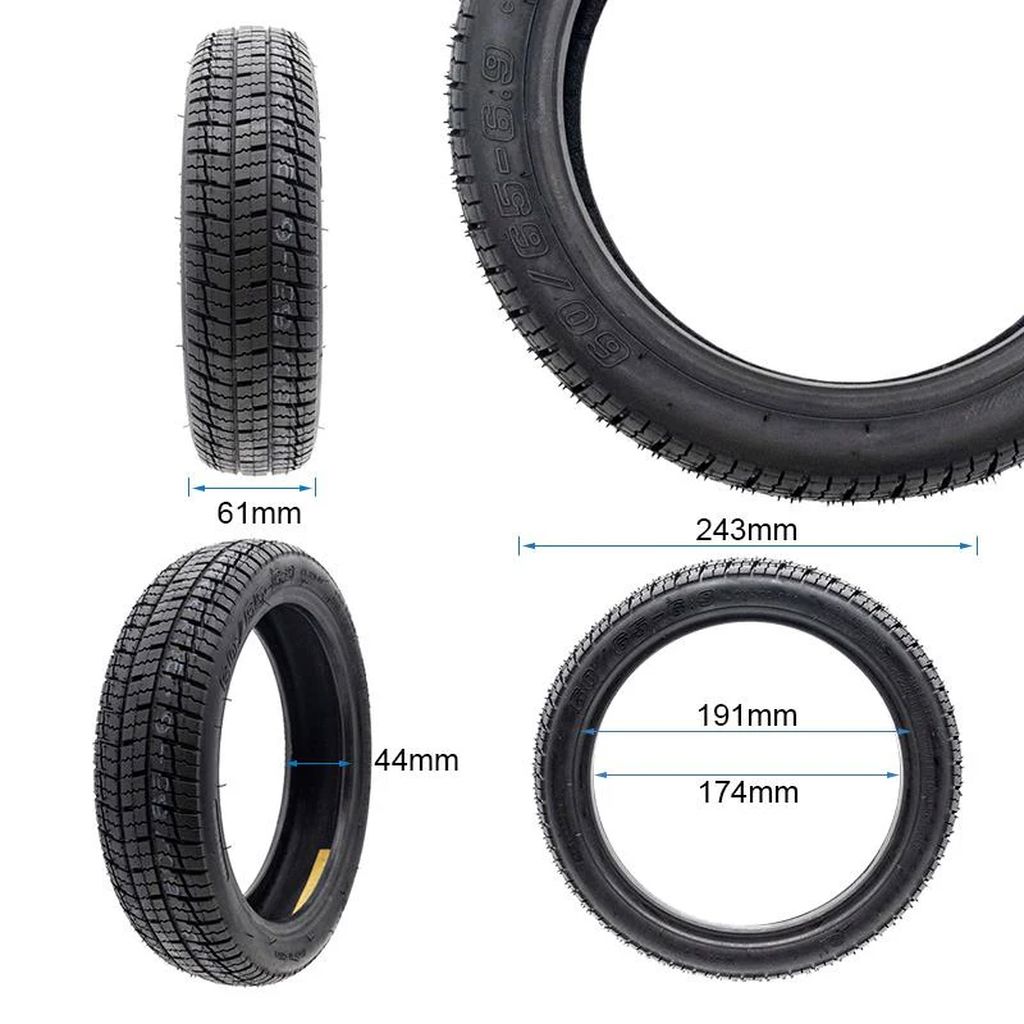 EWHEEL 60/65-6.9 TUBELESS ΕΛΑΣΤΙΚΟ ΓΙΑ ΗΛΕΚΤΡΙΚΑ ΠΑΤΙΝΙΑ NINEBOT MAX G2/MAX G65 CMM104 - Image 2