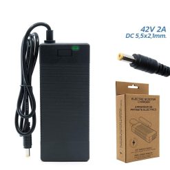 eWHEEL ΦΟΡΤΙΣΤΗΣ ΓΙΑ ΜΠΑΤΑΡΙΑ ΗΛΕΚΤΡΙΚΟΥ ΠΑΤΙΝΙΟΥ 36V2A (42V2A OUTPUT) ΒΥΣΜΑ DC 5.5X2.1mm CMM113