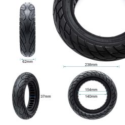 Alternative view of eWHEEL ΕΛΑΣΤΙΚΟ SOLID (ΣΥΜΠΑΓΕΣ) 10X2.5-6.1/B34mm ΓΙΑ ΗΛΕΚΤΡΙΚΑ ΠΑΤΙΝΙΑ BLACK LINE