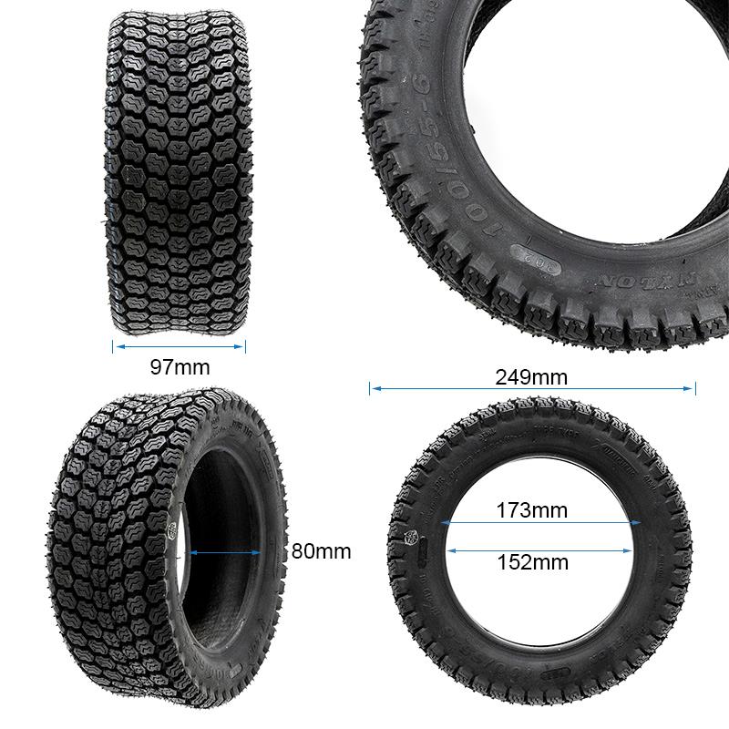 HUANCHENG 100/55-6 ΕΛΑΣΤΙΚΟ TUBE-TYPE OFFROAD ΗΛΕΚΤΡΙΚΟΥ ΠΑΤΙΝΙΟΥ CMM234 - Image 2