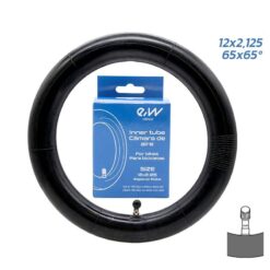 eWHEEL 12X2.125 ΑΕΡΟΘΑΛΑΜΟΣ ΓΙΑ ΗΛΕΚΤΡΙΚΑ ΠΟΔΗΛΑΤΑ ΒΑΛΒΙΔΑ ΛΟΞΗ (65×65º) CMM245