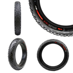 Alternative view of eWHEEL ΕΛΑΣΤΙΚΟ E-BIKE/FAT-BIKE 20X4.00 ΜΑΥΡΟ CMM265