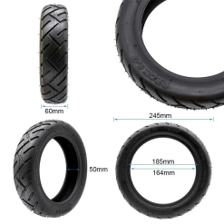 Alternative view of eWHEEL 250X64 TUBELESS ΕΛΑΣΤΙΚΟ ΗΛΕΚΤΡΙΚΟΥ ΠΑΤΙΝΙΟΥ XIAOMI Mi4 ULTRA CMM342