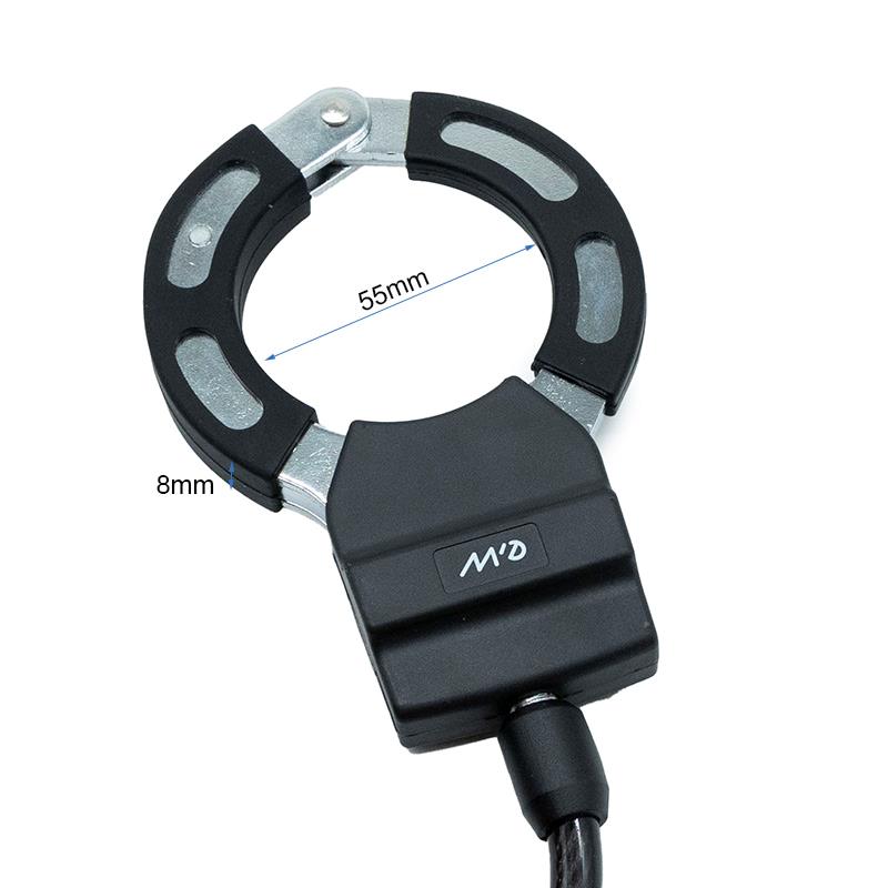eWHEEL ΚΛΕΙΔΑΡΙΑ ”ΧΕΙΡΟΠΕΔΑ” ΓΙΑ ΗΛΕΚΤΡΙΚΑ ΠΑΤΙΝΙΑ/ΠΟΔΗΛΑΤΑ 100cm ΜΕ ΔΥΟ ΚΛΕΙΔΙΑ EWLK020 - Image 2