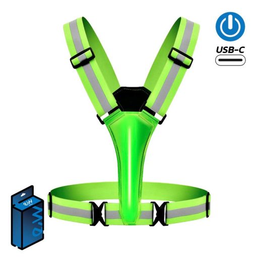 eWHEEL ΑΝΑΚΛΑΣΤΙΚΟ ΓΙΛΕΚΟ ONE SIZE ΜΕ ΕΠΑΝΑΦΟΡΤΙΖΟΜΕΝΟ ΦΩΣ USB-C EWRV004