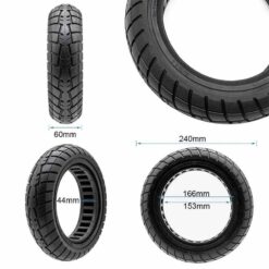 Alternative view of eWHEEL ΕΛΑΣΤΙΚΟ SOLID (ΣΥΜΠΑΓΕΣ) 60/70-6.5/B44mm ΓΙΑ ΗΛΕΚΤΡΙΚΑ ΠΑΤΙΝΙΑ BLACK CMM959