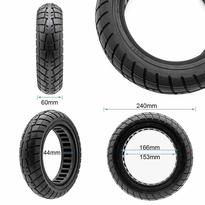 eWHEEL ΕΛΑΣΤΙΚΟ SOLID (ΣΥΜΠΑΓΕΣ) 60/70-6.5/B44mm ΓΙΑ ΗΛΕΚΤΡΙΚΑ ΠΑΤΙΝΙΑ BLACK CMM959 - Image 2