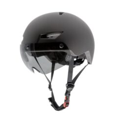 eWHEEL ΚΡΑΝΟΣ ΗΛΕΚΤΡΙΚΟΥ ΠΑΤΙΝΙΟΥ/ΠΟΔΗΛΑΤΟΥ CP03 ME ΤΖΑΜΑΚΙ ΚΑΙ ΟΠΙΣΘΙΟ LED ΦΩΣ M (55-58cm) ΜΑΥΡΟ