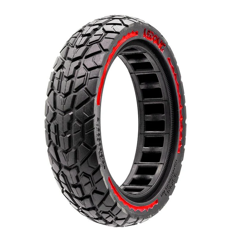 eWHEEL (NEDONG) ΕΛΑΣΤΙΚΟ SOLID ULTRALIGHT (ΣΥΜΠΑΓΕΣ) 8.5X2-6.1/B34 BLACK/RED ΓΙΑ ΗΛΕΚΤΡΙΚΑ ΠΑΤΙΝΙΑ EWM168