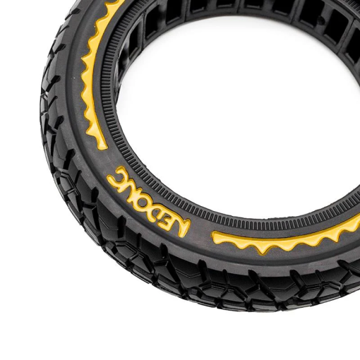 eWheel (NEDONG) ΕΛΑΣΤΙΚΟ SOLID (ΣΥΜΠΑΓΕΣ) 10X2.125-6.5 ΓΙΑ ΗΛΕΚΤΡΙΚΑ ΠΑΤΙΝΙΑ BLACK/YELLOW EWM169 - Image 5