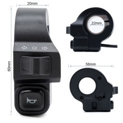 Alternative view of KUKIRIN G2/G3/G4 ΜΠΟΥΤΟΝΙΕΡΑ ΓΙΑ E-SCOOTER ΦΛΑΣ/ΚΟΡΝΑ EWM317