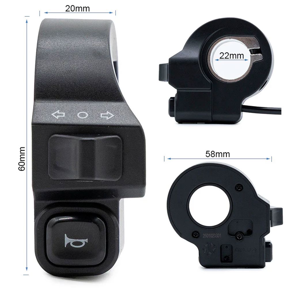 KUKIRIN G2/G3/G4 ΜΠΟΥΤΟΝΙΕΡΑ ΓΙΑ E-SCOOTER ΦΛΑΣ/ΚΟΡΝΑ EWM317 - Image 2