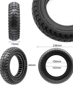Alternative view of eWHEEL 10X3-6.5 B44mm ΕΛΑΣΤΙΚΟ SOLID (ΣΥΜΠΑΓΕΣ) ΓΙΑ ΗΛΕΚΤΡΙΚΑ ΠΑΤΙΝΙΑ EWM350