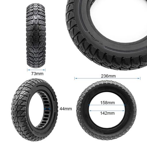 eWHEEL 10X3-6.5 B44mm ΕΛΑΣΤΙΚΟ SOLID (ΣΥΜΠΑΓΕΣ) ΓΙΑ ΗΛΕΚΤΡΙΚΑ ΠΑΤΙΝΙΑ EWM350 - Image 2