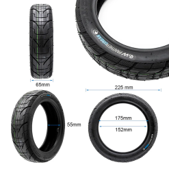 Alternative view of EWHEEL PANTHERURBAN 70/50-6.1 TUBELESS ΕΛΑΣΤΙΚΟ ΓΙΑ ΗΛΕΚΤΡΙΚΑ ΠΑΤΙΝΙΑ DUALTRON Mini Popular Togo/mini Leger/mini EWM716