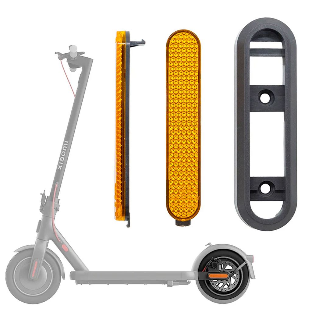 eWHEEL ΣΕΤ ΠΛΑΙΝΑ ΚΑΠΑΚΙΑ ΟΠΙΣΘΙΑ XIAOMI Mi4 ΜΕ ΑΝΤΑΝΑΚΛΑΣΤΙΚΑ ΚΑΙ ΒΙΔΕΣ BLACK/YELLOW EWM762 - Image 3