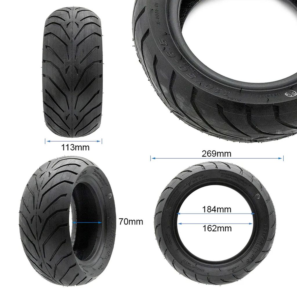 eWHEEL (XUANCHENG) ΕΛΑΣΤΙΚΟ 110/50-6.5 (11Χ3) TUBELESS ΕΛΑΣΤΙΚΟ ΓΙΑ ΗΛΕΚΤΡΙΚΑ ΠΑΤΙΝΙΑ EWM767 - Image 2
