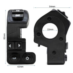 Alternative view of KUKIRIN G2 PRO VERSION 2024-B ΜΠΟΥΤΟΝΙΕΡΑ ΓΙΑ E-SCOOTER (ΦΩΤΑ/ΦΛΑΣ/ΚΟΡΝΑ) EWM781