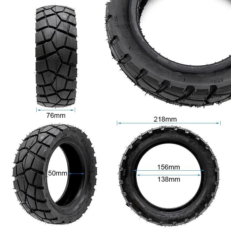 eWHEEL (AOXIN) ΕΛΑΣΤΙΚΟ TUBELESS 9X3-5.5 ΓΙΑ ΗΛΕΚΤΡΙΚΑ ΠΑΤΙΝΙΑ KUKIRIN G2 PRO EWM823 - Image 2