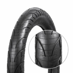eWHEEL ΔΙΠΛΩΤΟ ΕΛΑΣΤΙΚΟ E-BIKE/FAT-BIKE W2117 20X4.00 ΜΑΥΡΟ