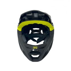 Alternative view of eWHEEL SPORT INTEGRAL SPORT ΚΡΑΝΟΣ FULL-FACE 58-61cm (L) BLACK/GREEN EWF584