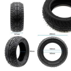 Alternative view of eWHEEL (QUIND) ΕΛΑΣΤΙΚΟ 110/50-6.5 (11Χ3) TUBELESS ΕΛΑΣΤΙΚΟ ΓΙΑ ΗΛΕΚΤΡΙΚΑ ΠΑΤΙΝΙΑ EWF814