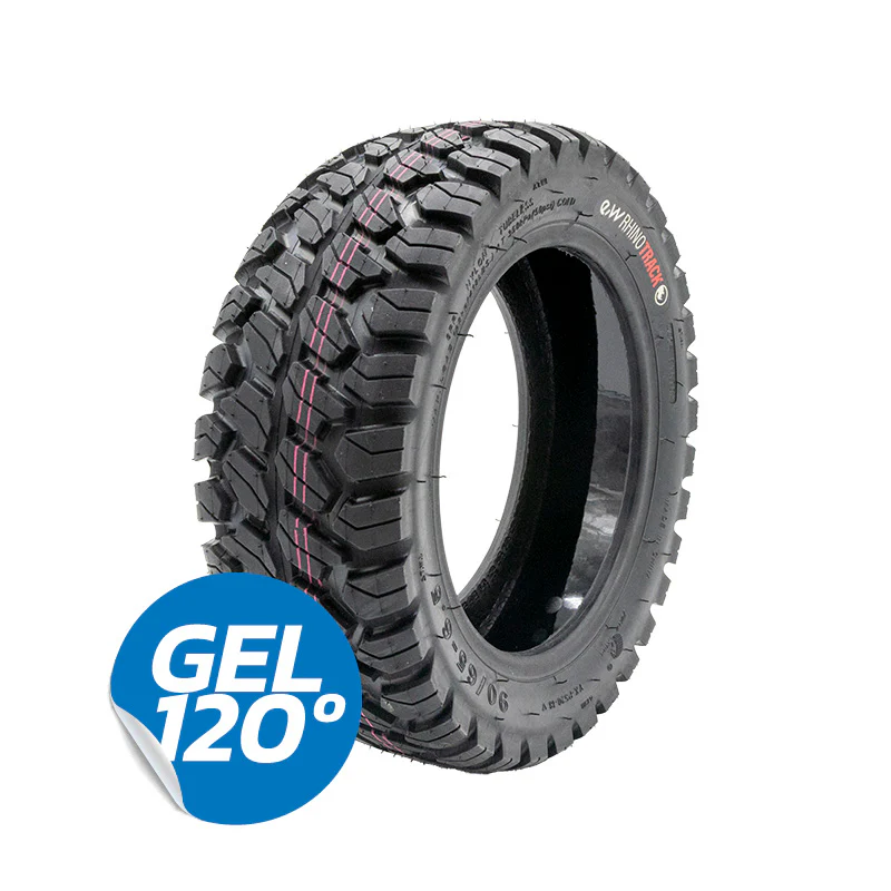 eWHEEL 90/65-6.5 RHINOTRACK ΕΛΑΣΤΙΚΟ TUBELESS OFFROAD ANTI-PUNCTURE NEW GEL ΓΙΑ ΗΛΕΚΤΡΙΚΑ ΠΑΤΙΝΙΑ EWF841