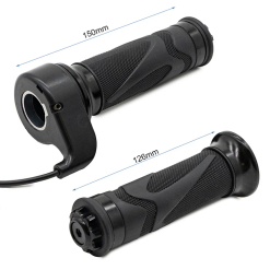 Alternative view of eWHEEL ΓΚΑΖΙ ΓΙΑ E-SCOOTER/E-BIKE ΒΙΣΜΑ JST CONNECTOR BLACK EWF923