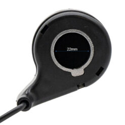 eWHEEL ΓΚΑΖΙ ΓΙΑ E-SCOOTER/E-BIKE ΒΙΣΜΑ JST CONNECTOR BLACK EWF923 - Image 3