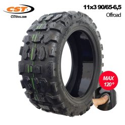 CST 90/65-6.5 (11X3.0) ΕΛΑΣΤΙΚΟ TUBELESS WITH ANTI-PUNCTURE GEL OFFROAD ΓΙΑ ΗΛΕΚΤΡΙΚΑ ΠΑΤΙΝΙΑ C-858