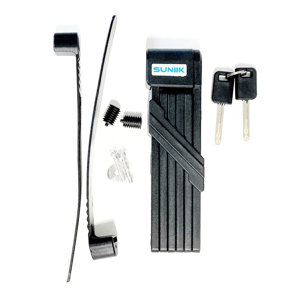SUNIIK ΑΝΑΔΙΠΛΟΥΜΕΝΗ ΚΛΕΙΔΑΡΙΑ ΠΑ ΗΛΕΚΤΡΙΚΑ ΠΑΤΙΝΙΑ/ΠΟΔΗΛΑΤΑ ΜΑΥΡΗ 95cm A-070D - Image 3