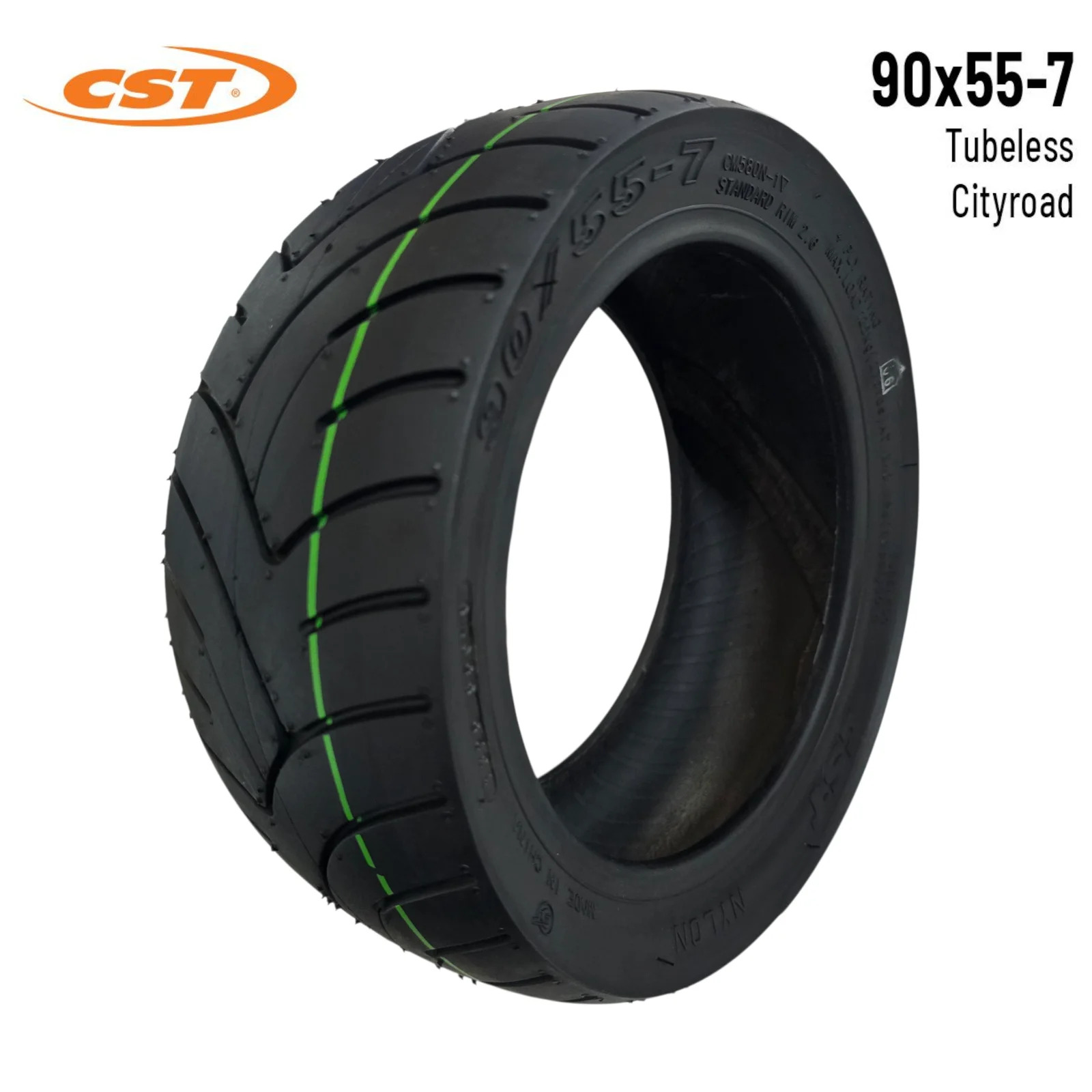 CST 90/55-7 ΕΛΑΣΤΙΚΟ TUBELESS ΓΙΑ ΗΛΕΚΤΡΙΚΑ ΠΑΤΙΝΙΑ