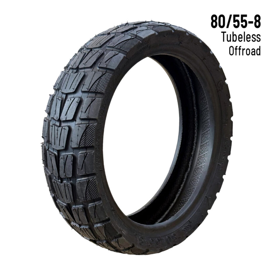 ΕΛΑΣΤΙΚΟ 80/55-8 TUBELESS OFFROAD ΓΙΑ ΗΛΕΚΤΡΙΚΑ ΠΑΤΙΝΙΑ NAVEE XT5