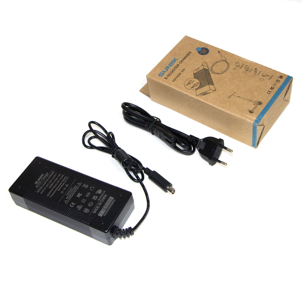 SUNIIK PREMIUM ΦΟΡΤΙΣΤΗΣ ΓΙΑ XIAOMI SCOOTER ΚΑΙ NINEBOT 42V 2A DC8MM connector - Image 2
