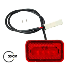 SUNIK ΠΙΣΩ LED ΦΩΣ ΓΙΑ ΗΛΕΚΤΡΙΚΑ ΠΑΤΙΝΙΑ XIAOMI 3 LITE