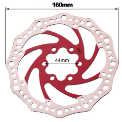 Alternative view of RAMBOMIL ΔΙΣΚΟΠΛΑΚΑ ΓΙΑ ΗΛΕΚΤΡΙΚΑ ΠΑΤΙΝΙΑ/ΠΟΔΗΛΑΤΑ (160mm) 6 ΒΙΔΕΣ RED