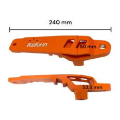 Alternative view of KUKIRIN G2 MAX ΜΠΡΑΤΣΑ ΓΙΑ ΕΜΠΡΟΣΘΙΑ ΑΝΑΡΤΗΣΗ ΗΛΕΚΤΡΙΚΟΥ SCOOTER ΖΕΥΓΟΣ