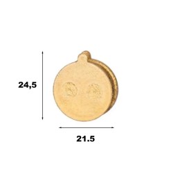 Alternative view of SUNIIK SEMI-METALLIC ΖΕΥΓΟΣ ΤΑΚΑΚΙΑ ΔΙΣΚΟΦΡΕΝΟΥ ΓΙΑ E-SCOOTER URBANGLIDE/SMARTGYRO