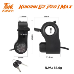 Alternative view of KUKIRIN G2 PRO ΓΚΑΖΙ ΜΕ ΚΛΕΙΔΑΡΙΑ ΑΝΑΦΛΕΞΗΣ (VERSION 2024)