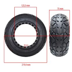 Alternative view of NEDONG 9X3-5.5 ΕΛΑΣΤΙΚΟ SOLID ΓΙΑ KUKIRIN G2 PRO E-SCOOTER