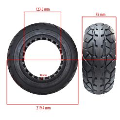 Alternative view of NEDONG 9X3-5.5 ΕΛΑΣΤΙΚΟ SOLID ΓΙΑ KUKIRIN G2 PRO E-SCOOTER