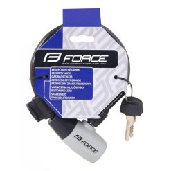 Alternative view of FORCE RON ΚΛΕΙΔΑΡΙΑ ΠΟΔΗΛΑΤΟΥ ΣΠΙΡΑΛ 185cm X 80mm ΜΑΥΡΗ 49128