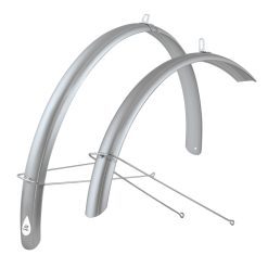 FORCE ALUFLEX ECO 28” ΣΕΤ ΦΤΕΡΑ ΜΕ ΜΕΤΑΛΛΙΚΕΣ ΑΝΤΙΡΙΔΕΣ 48mm SILVER 89908