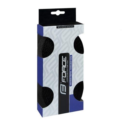FORCE ΤΑΙΝΙΑ ΤΙΜΟΝΙΟΥ ΠΟΔΗΛΑΤΟΥ EVA SILICONE PRINTED ΜΑΥΡΗ 380351 - Image 2