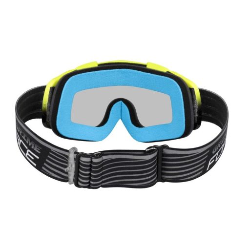 FORCE GRIME ΜΑΣΚΑ DOWNHILL ΜΕ ΠΟΛΥΚΑΡΜΠΟΝΙΚΟΥΣ ΦΑΚΟΥΣ ΜΑΥΡΟ-ΚΙΤΡΙΝΟ 90893 - Image 4