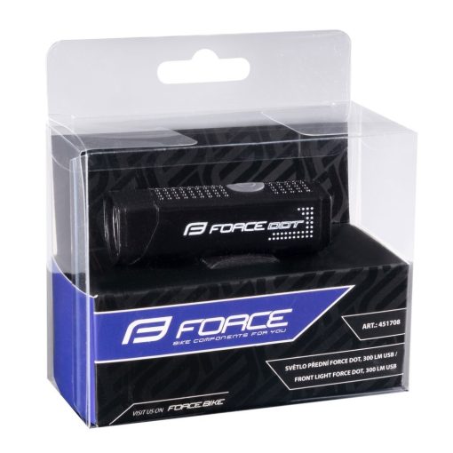 FORCE DOT USB LED 300 LUMEN ΕΜΠΡΟΣΘΙΟ ΦΑΝΑΡΙ ΠΟΔΗΛΑΤΟΥ 451708 - Image 2