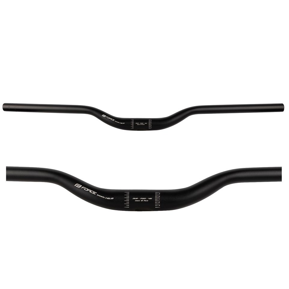 FORCE BASIC H6.8 31.8 ΤΙΜΟΝΙ ΠΟΔΗΛΑΤΟΥ MTB ΜΑΥΡΟ 700mm 332350